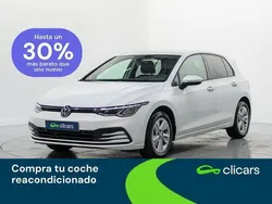 Blanco Usado 2021 VW Golf VIII Life | 22.490 € (Precio justo)