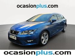 Azul Usado 2014 Seat Leon FR Monovolumen | 13.450 € (Precio justo)
