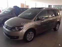 Beige Usado 2014 VW Touran Advance Monovolumen | 9497 € (Buen precio)