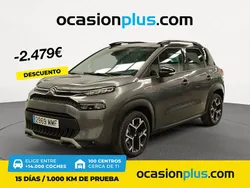 Gris Usado 2023 Citroën C3 Aircross PureTech SUV | 17.400 € (Precio justo)