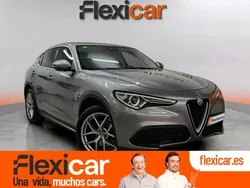 Gris Usado 2017 Alfa Romeo Stelvio SUV | 26.390 € (Precio justo)