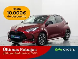 Rojo Usado 2020 Toyota Yaris Hybrid Style Berlina | 18.490 € (Precio justo)