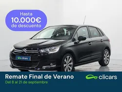 Negro Usado 2017 Citroën C4 Feel | 10.290 € (Buen precio)