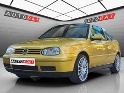 Amarillo Usado 1999 VW Golf Cabriolet Highline Descapotable | 5500 €