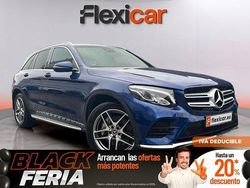 Azul Usado 2018 Mercedes GLC250 SUV | 30.290 € (Precio justo)