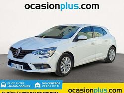 Blanco Usado 2017 Renault Mégane GrandTour Zen Familiar | 13.390 € (Precio justo)