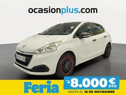 Blanco Usado 2016 Peugeot 208 Business-Line Utilitario | 7200 € (Precio justo)