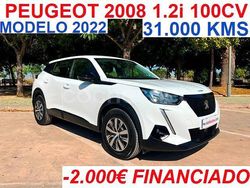 Blanco Usado 2022 Peugeot 2008 Active SUV | 16.799 € (Precio justo)