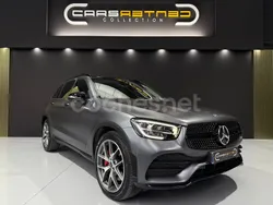 Gris / plata Usado 2021 Mercedes GLC220 SUV | 36.500 € (Un poco caro)