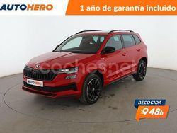 Rojo Usado 2024 Skoda Karoq SportLine SUV | 29.599 € (Precio justo)