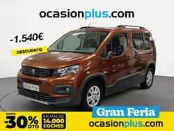 Marrón Usado 2018 Peugeot Rifter GT-line Monovolumen | 16.550 € (Precio justo)