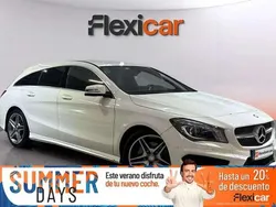 Blanco Usado 2016 Mercedes CLA220 Shooting Brake AMG line Familiar | 21.490 € (Super precio)