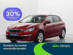 Rojo Usado 2017 Peugeot 308 Style Berlina | 8690 € (Precio justo)
