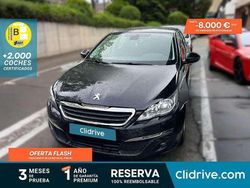 Negro Usado 2015 Peugeot 308 Access Familiar | 4390 € (Super precio)