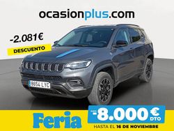 Gris / plata Usado 2022 Jeep Compass Trailhawk SUV | 22.900 € (Precio justo)
