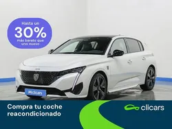 Blanco Usado 2021 Peugeot 308 GT Berlina | 23.990 € (Precio justo)