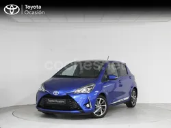 Azul Usado 2017 Toyota Yaris Hybrid Advance Berlina | 15.690 € (Un poco caro)