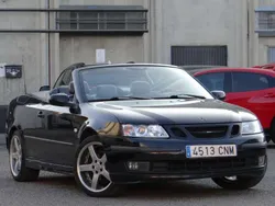 Negro Usado 2003 Saab 9-3 Cabriolet Vector Descapotable | 3990 € (Precio justo)