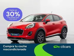 Rojo Usado 2021 Ford Puma Gen-E Titanium SUV | 13.590 € (Precio justo)