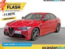 Rojo Usado 2021 Alfa Romeo Giulia Quadrifoglio Berlina | 66.273 € (Precio justo)