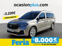 Gris Usado 2025 Ford Tourneo Connect Titanium Monovolumen | 35.490 € (Caro)