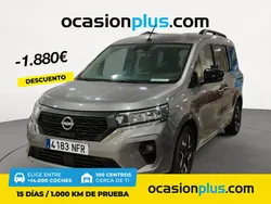 Gris / plata Usado 2022 Nissan Townstar N-Connecta Monovolumen | 20.250 € (Precio justo)