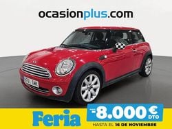 Rojo Usado 2009 Mini ONE Utilitario | 7290 € (Precio justo)