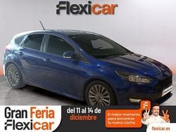 Azul Usado 2016 Ford Focus ST-Line Berlina | 11.690 € (Precio justo)