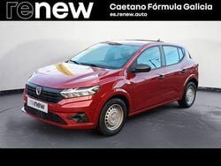 Rojo Usado 2022 Dacia Sandero Acces Berlina | 12.000 € (Precio justo)