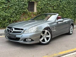 Gris / plata Usado 2008 Mercedes SL350 Descapotable | 29.991 € (Precio justo)