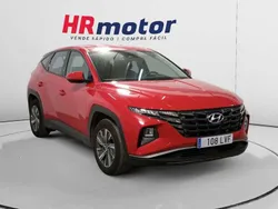 Rojo Usado 2021 Hyundai Tucson SUV | 18.999 € (Precio justo)
