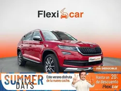 Rojo Usado 2020 Skoda Kodiaq Scout 4x4 SUV | 21.990 € (Precio justo)