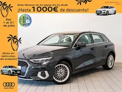 Gris / plata Usado 2024 Audi A3 Sportback e-tron Advanced Plus Berlina | 30.990 €