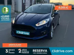 Azul Usado 2016 Ford Fiesta Sport Utilitario | 6990 € (Precio justo)