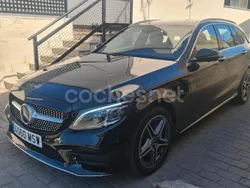 Negro Usado 2020 Mercedes C300e Familiar | 33.900 € (Caro)