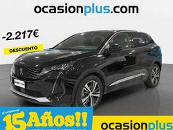 Negro Usado 2023 Peugeot 3008 Allure Monovolumen | 21.264 € (Super precio)