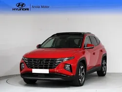 Rojo Usado 2021 Hyundai Tucson Style SUV | 25.450 € (Precio justo)