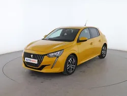 Amarillo Usado 2021 Peugeot 208 Allure Utilitario | 13.599 € (Precio justo)