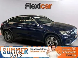 Azul Usado 2021 Mercedes GLC300e Coupe | 46.990 € (Buen precio)