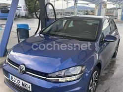 Azul Usado 2019 VW Golf VII Sportline Berlina | 14.000 € (Precio justo)