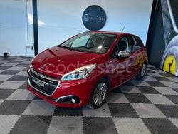 Granate Usado 2017 Peugeot 208 Style Utilitario | 8990 € (Precio justo)