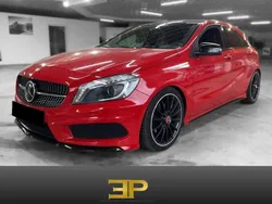 Rojo Usado 2015 Mercedes A180 AMG line Utilitario | 17.290 € (Un poco caro)