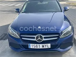 Azul Usado 2015 Mercedes C300 Elegance Familiar | 18.900 €