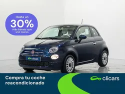 Azul Usado 2019 Fiat 500 Lounge Utilitario | 9990 € (Precio justo)