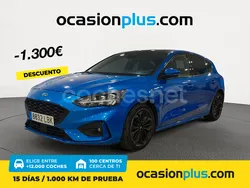 Azul Usado 2019 Ford Focus ST-Line Berlina | 14.300 € (Precio justo)