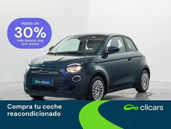 Verde Usado 2023 Fiat 500e Icon Berlina | 16.990 € (Precio justo)
