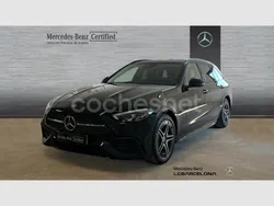 Negro Usado 2023 Mercedes C300e AMG line Familiar | 51.980 € (Precio justo)