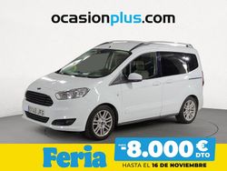 Blanco Usado 2015 Ford Tourneo Courier Titanium Monovolumen | 10.850 € (Precio justo)