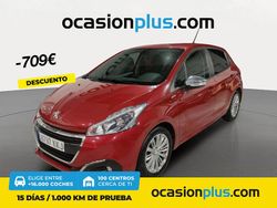 Rojo Usado 2018 Peugeot 208 Style Utilitario | 7800 € (Precio justo)