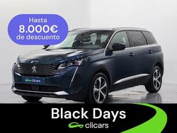 Azul Usado 2021 Peugeot 5008 GT SUV | 23.490 € (Precio justo)